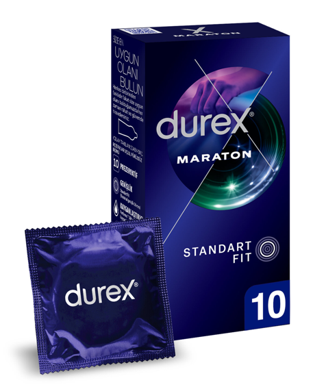 DUREX CONDOMS 10 PCS MARATHON*12
