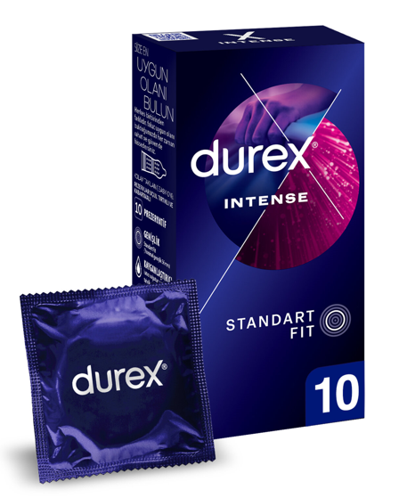 DUREX CONDOMS 10 PCS INTENSE*12
