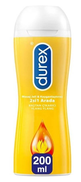 DUREX 200 ML MASSAGE GEL YLANG YLANG*6