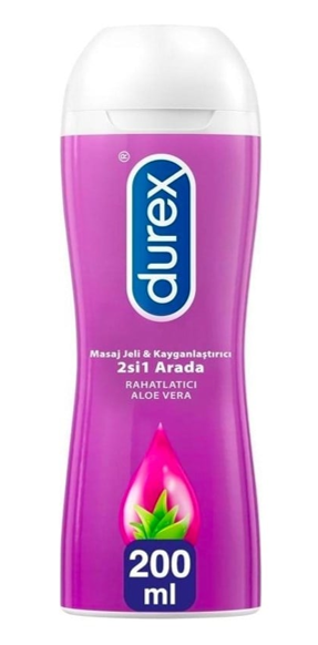 DUREX 200 ML PLAY MASSAGE GEL ALOE VERA*6
