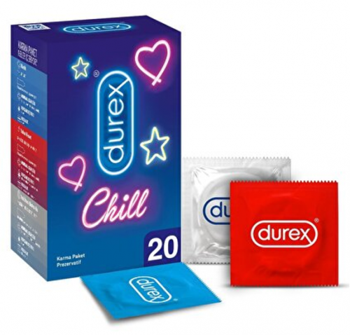 DUREX CONDOMS 20 PACK CHILL*6