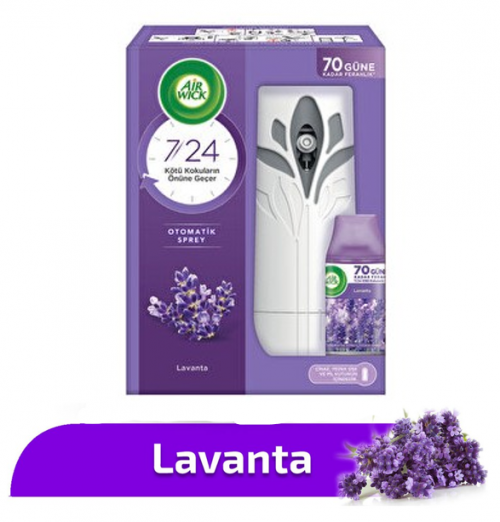 AIR WICK (1 UNIT) SPARE + MACHINE LAVENDER*4