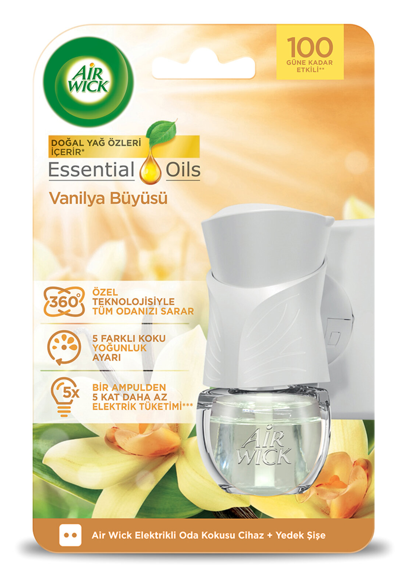 AIR WICK 19 ML ELECTRIC KIT VANILLA SPELL*6