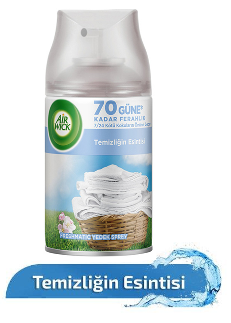 AIR WICK 250 ML SINGLE PACK THE BREEZE OF CLEANLINESS*6