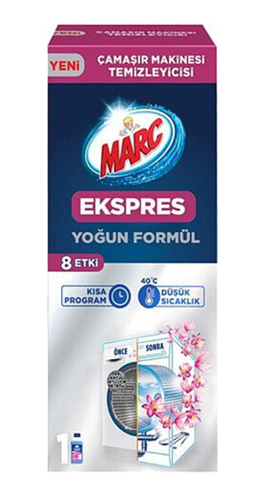 MARC 250 ML EXPRESS LAUNDRY MACHINE CLEANER*12