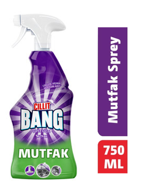 CILLIT BANG 750 ML GREASE REMOVER KITCHEN*12