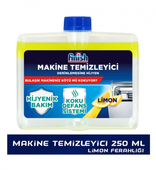 FINISH MACHINE CLEANING LIQUID 250 ML * 12 LEMONS