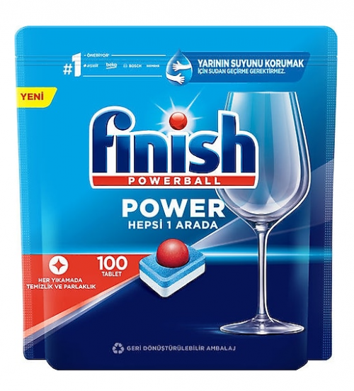 FINISH TABLETS ALL IN ONE 100 PCS *3