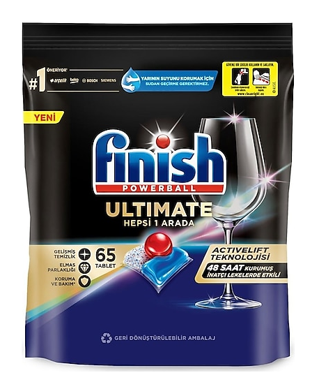 FINISH TABLET QUANTUM ULTIMATE 65 PCS*5