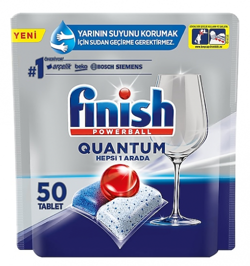 FINISH TABLET QUANTUM 50 PCS *6