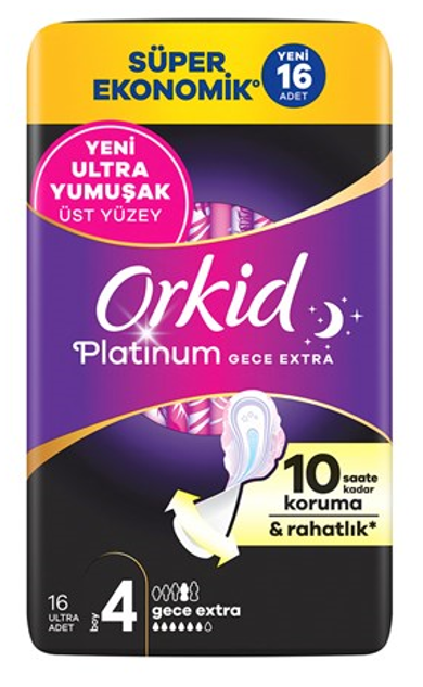 ORKID PLATINUM 4-PACK NIGHT EXTRA 16-PACK (4 SIZES)*10