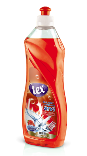 TEX LIQUID DISHWASHER 750 GR FLOWER RED*20