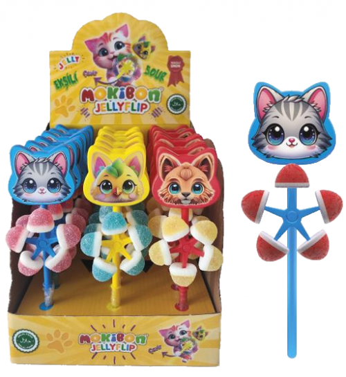 MOKIBON (KS042) 15 GR PROPELLER SOFT CANDY*18