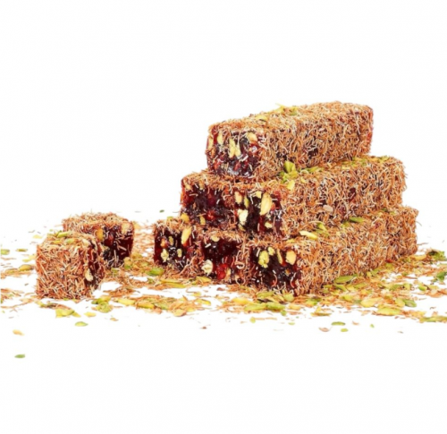 SAFKAR (F007) KADAYIF POMEGRANATE PISTACHIO TURKISH DELIGHT 5 KG*1