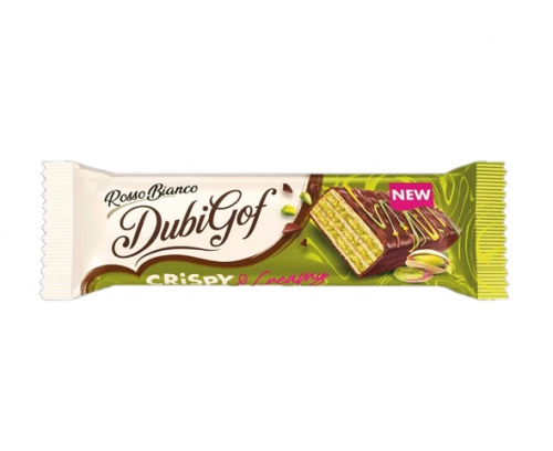 ROSSO BIANCO DUBIGOF 36 GR PISTACHIO WAFER*24