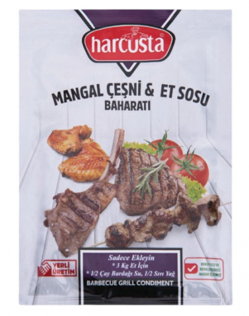 HARCUSTA GRILLED MEAT SAUCE & SPICE 55 GR*20