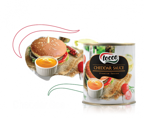 TOCCO 2800 GR CHEDDAR SAUCE*6