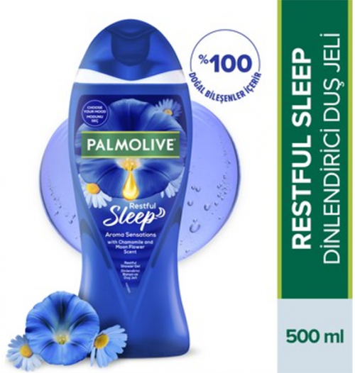 PALMOLIVE SHOWER GEL 500 ML SO SLEEP*12