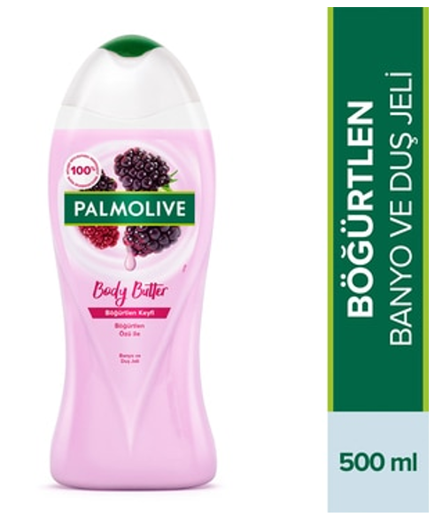 PALMOLIVE SHOWER GEL 500 ML BODY BUTTER BLACKBERRY*12