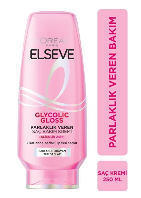 ELSEVE 250 ML HAIR CARE CREAM GLYCOLIC GLOSS*6