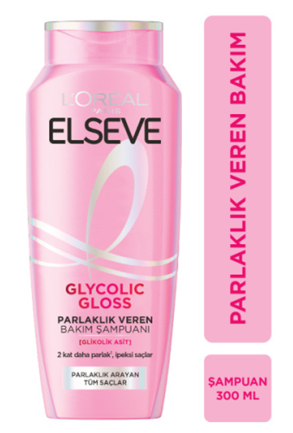 ELSEVE 300 ML GLYCOLIC GLOSS SHAMPOO*6
