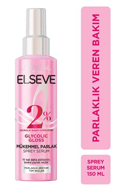 ELSEVE 150 ML HAIR CARE SPRAY GLYCOLIC GLOSS*6