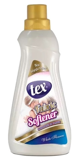 TEX FABRIC SOFTENER 1 KG WHITE FLOWERS (WHITE)*12