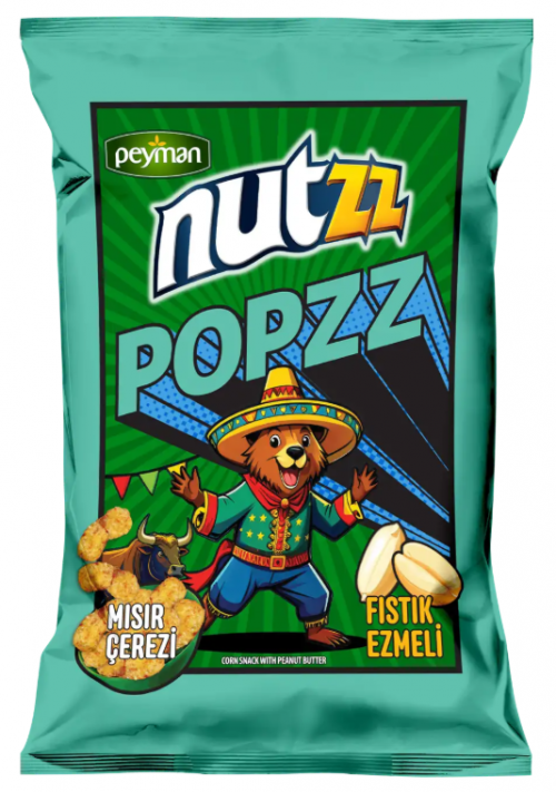 PEYMAN BAHÇEDEN 90 GR NUTZZ POPZZ PEANUT BUTTER*21