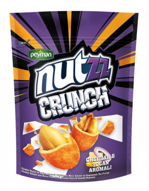 PEYMAN BAHÇEDEN 75 GR NUTZZ CHEDDAR ONIONS*24