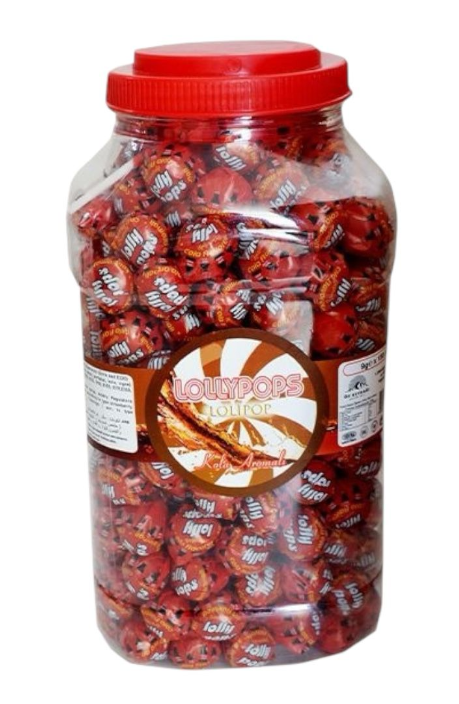 LOLLYPOPS 15 GR COLA FLAVORED LOLLIPOP*120