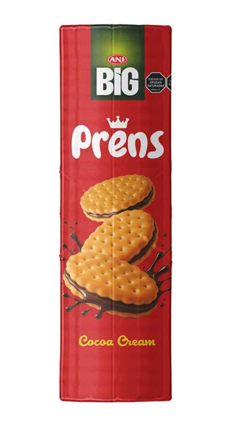 ANI (1360) BIG COCOA CREAMY SANDWICH BISCUITS. 500 GR * 12