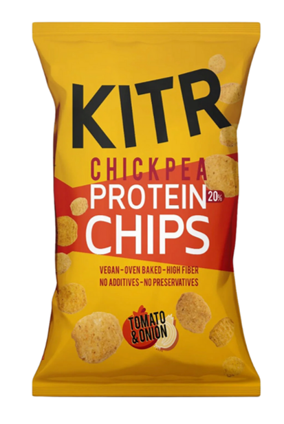 KITR 50 GR TOMATO AND ONION SEASONED CHICKPEA CHIPS*12