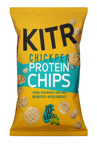 KITR 50 GR SEA SALT AND BASIL SEASONED CHICKPEA CHIPS*12