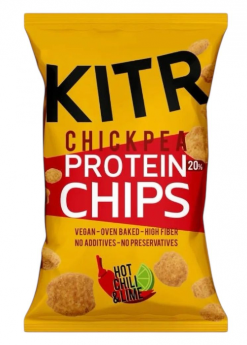 KITR 50 GR HOT PEPPER AND LIME SEASONED CHICKPEA CHIPS*12