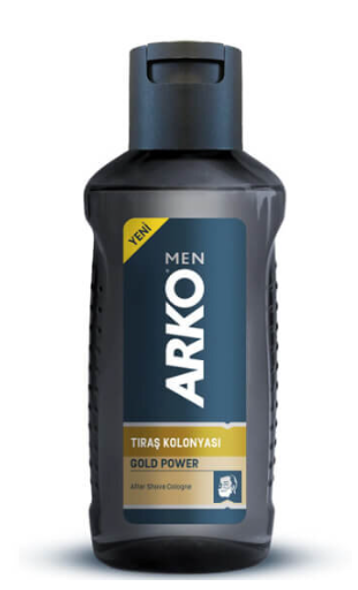 ARKO SHAVING COLOGNE 255 ML GOLD POWER*12