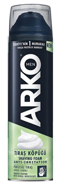 ARKO SHAVING FOAM 200 ML ANTI-IRRITATION*6