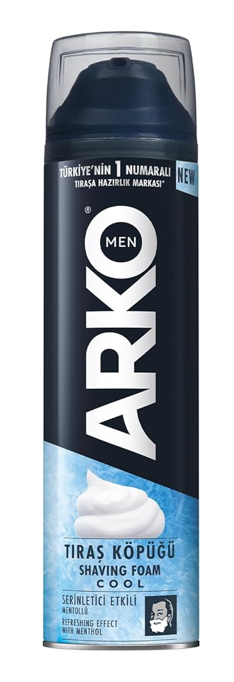 ARKO SHAVING FOAM 200 ML COOL*6