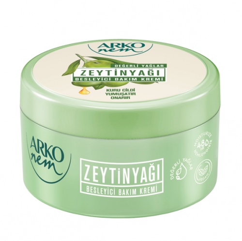 ARKO KREM 250 ML BESLEYİCİ BAKIM ZEYTİNYAĞLI*12