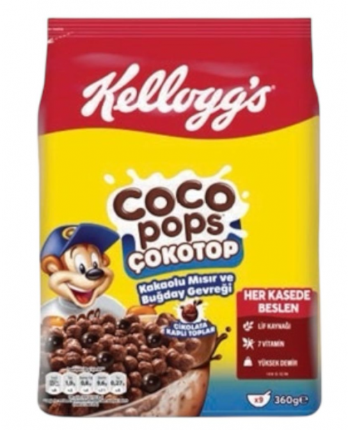 KELLOGGS (272105) COCOPOPS ÇokOTOP 360 GR*10