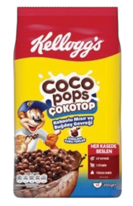 KELLOGGS (272007) COCOPOPS ÇokOTOP 200 GR*10