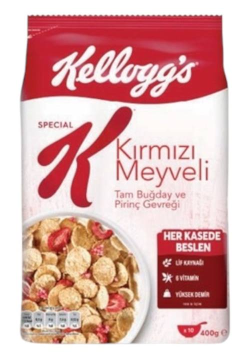 KELLOGG'S (272004) SPECIAL K RED FRUIT. 400 GR*10