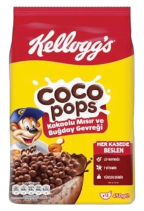 KELLOGGS (270110) COCOPOPS BALLS 450 GR*12