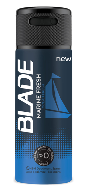 BLADE DEO 150 ML MARİNE FRESH*1
