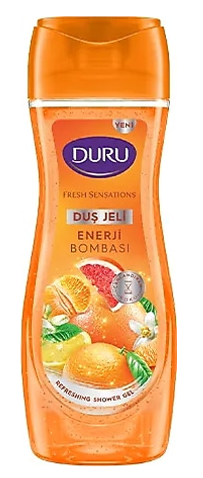 DURU SHOWER GEL 450 ML FRESH SENSITIVE ENERGY BOMB*12