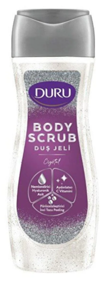 DURU SHOWER GEL 450 ML SCRUB CRYSTAL*12