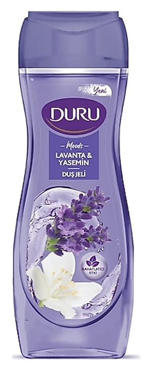 DURU SHOWER GEL 450 ML MOODS LAVENDER & JASMINE*12
