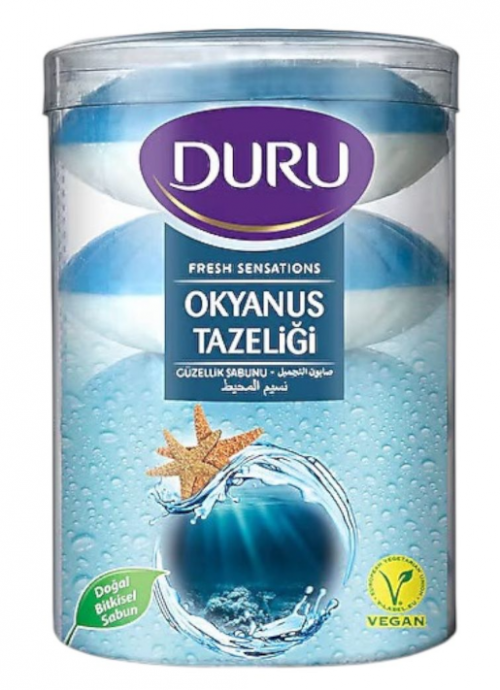 DURU FRESH SOAP 4*100 GR OCEAN BREEZE*16