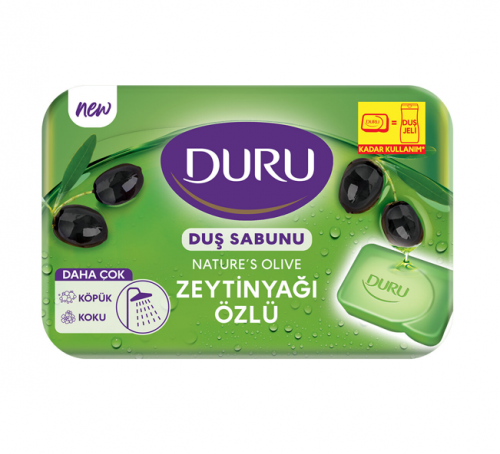 DURU SHOWER SOAP 150 GR OLIVE OLIVE OIL SINGLE PACK*24