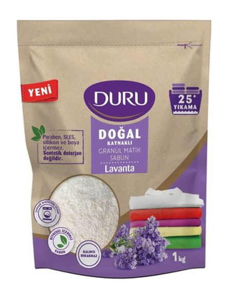 DURU GRANULE MATIC SOAP LAVENDER 1000 GR*6