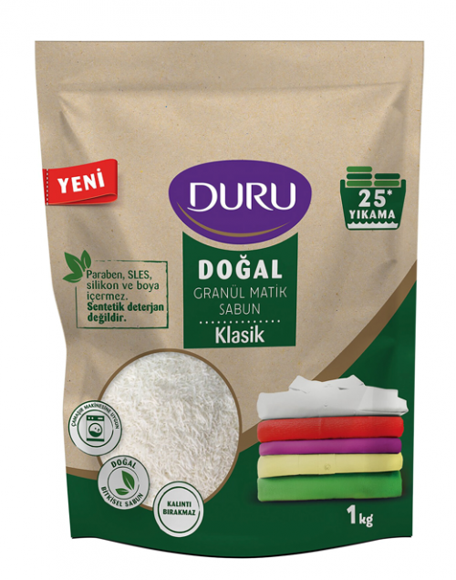 DURU GRANULE MATIC SOAP CLASSIC 1000 GR*6